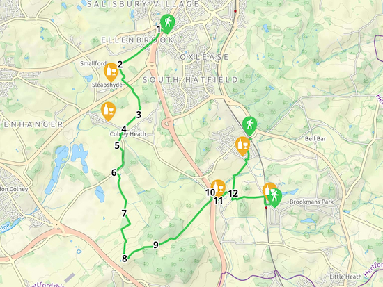 73 km in miles