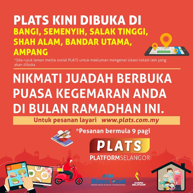 Juadah Ramadhan di hujung Jari E-Kitchen PLATS