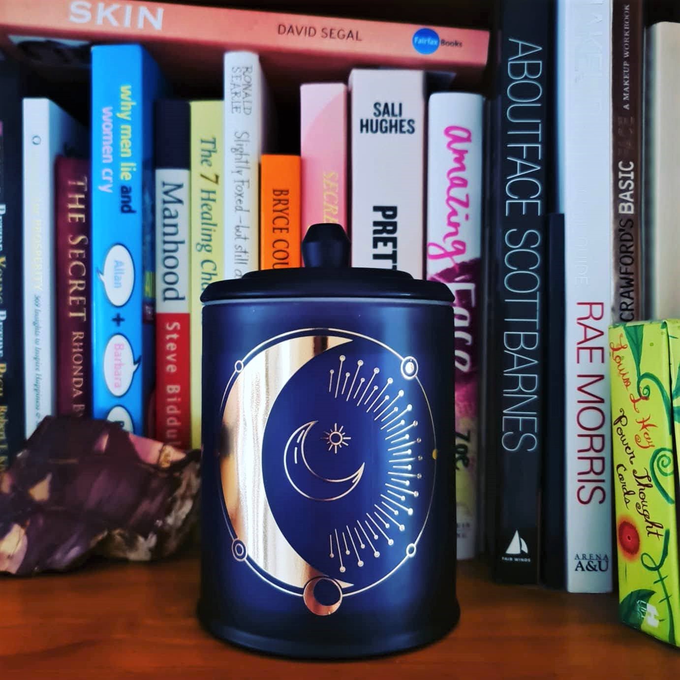 Beautifully Glossy Glasshouse Magic Spell Candle