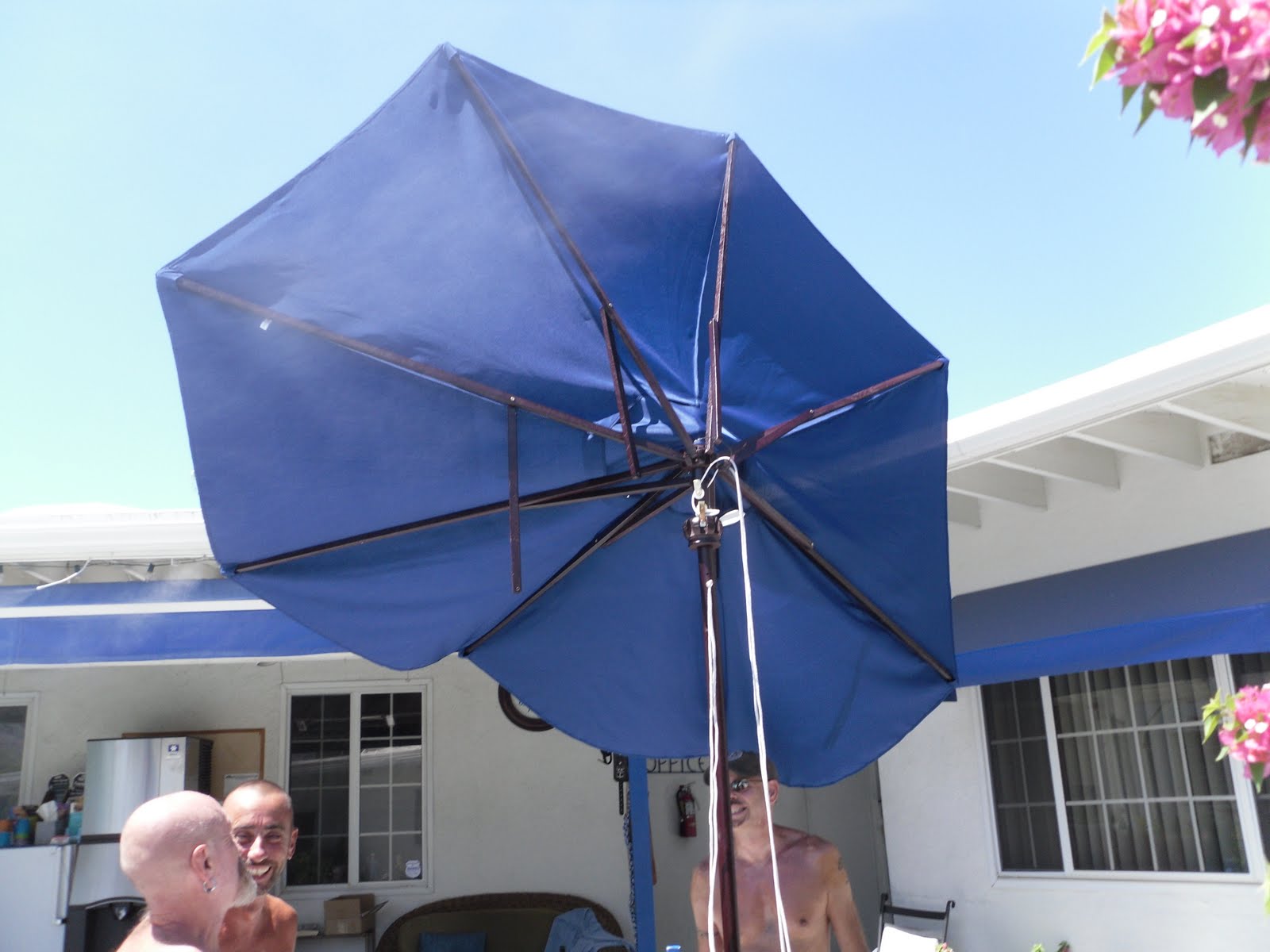 Chaps Inn, Palm Springs, California From umbrella to satellite dish in