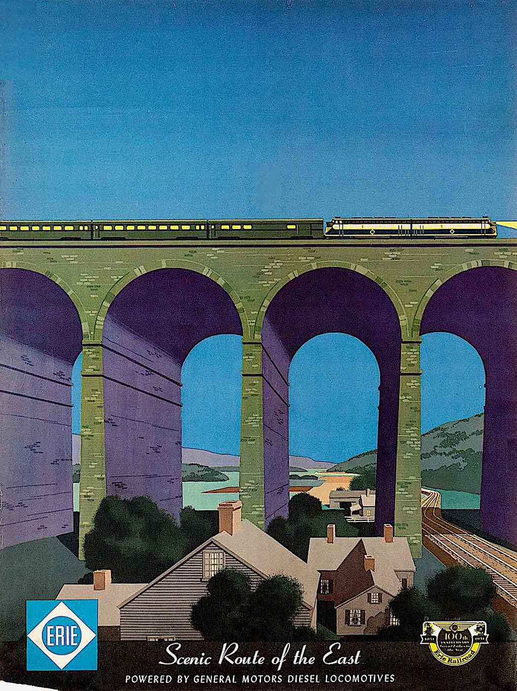 Bern Hill poster a Bern Hill poster, GM diesel Locomotives