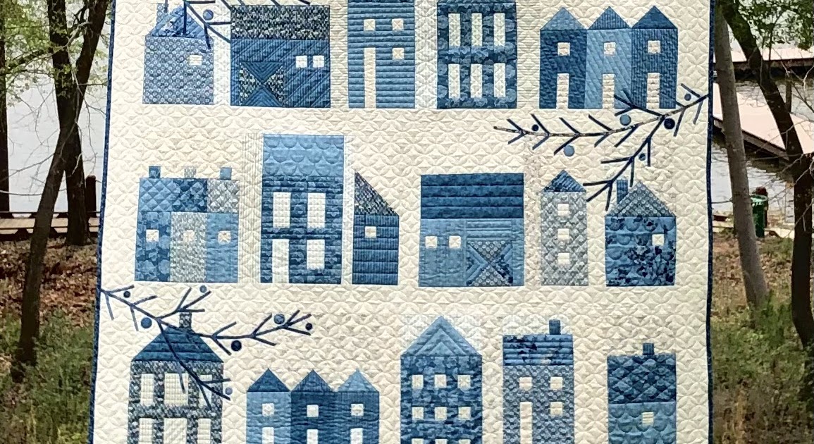 Bits Of Whimsy Quilts The Winter Village Quilt