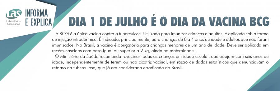 DALVA DAY: * 2017 - Dia da Vacina BCG