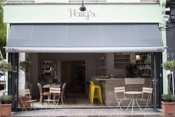 Design Squeezed Daily : Coastal California Cool Cafe - in London!