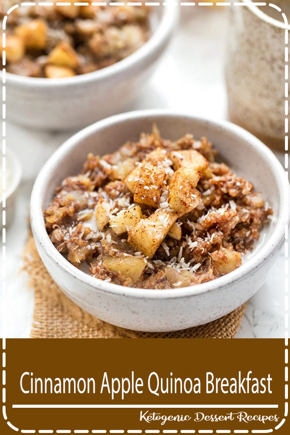 Cinnamon Apple Quinoa Breakfast Food Easy Delicious