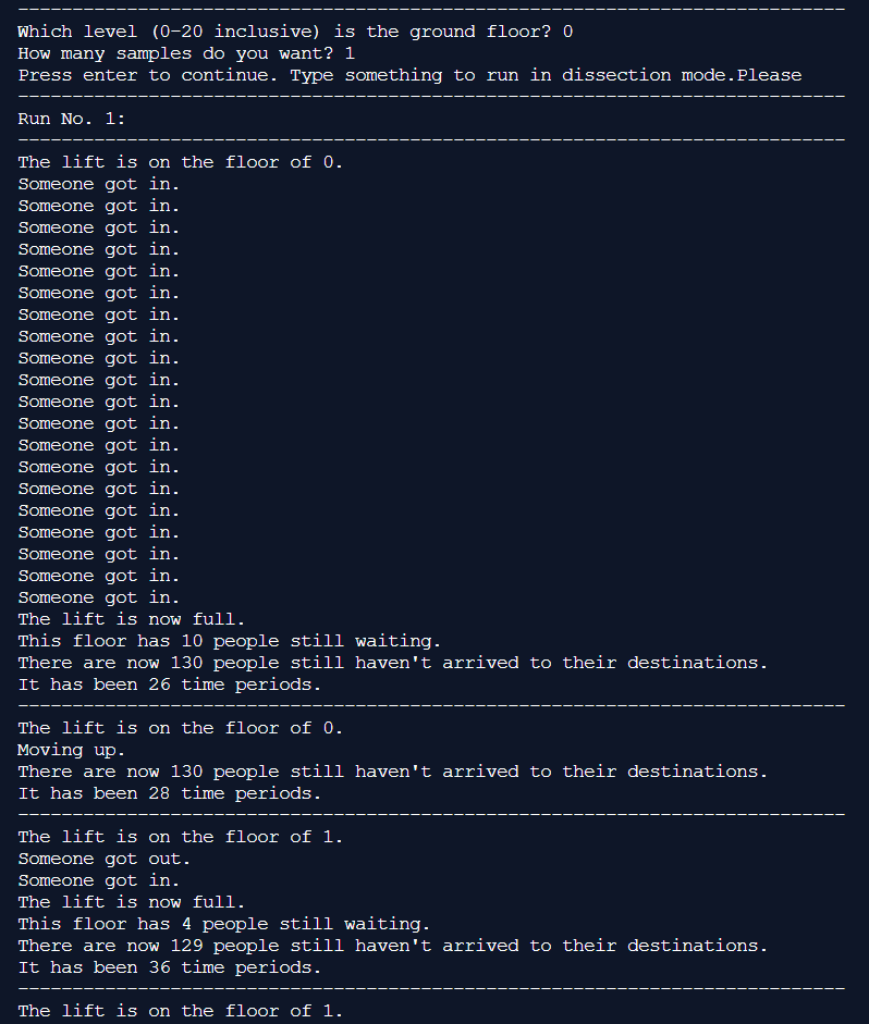 Simulating a Lift with Python Part 1A: the Curse of the Basement Floors
