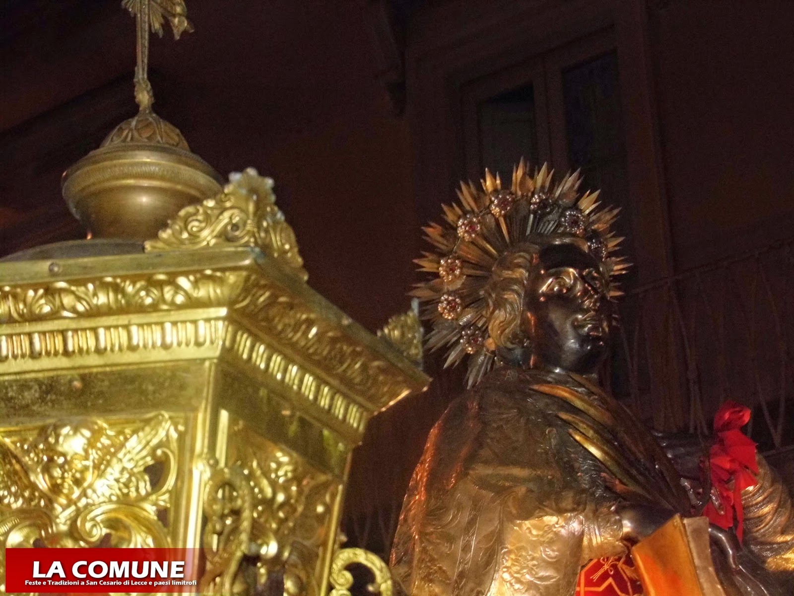 SAN CESARIO DI LECCE IN FESTA PER IL SANTO PATRONO.