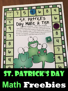 Fun Games 4 Learning: St. Patrick's Day Math FREEBIES