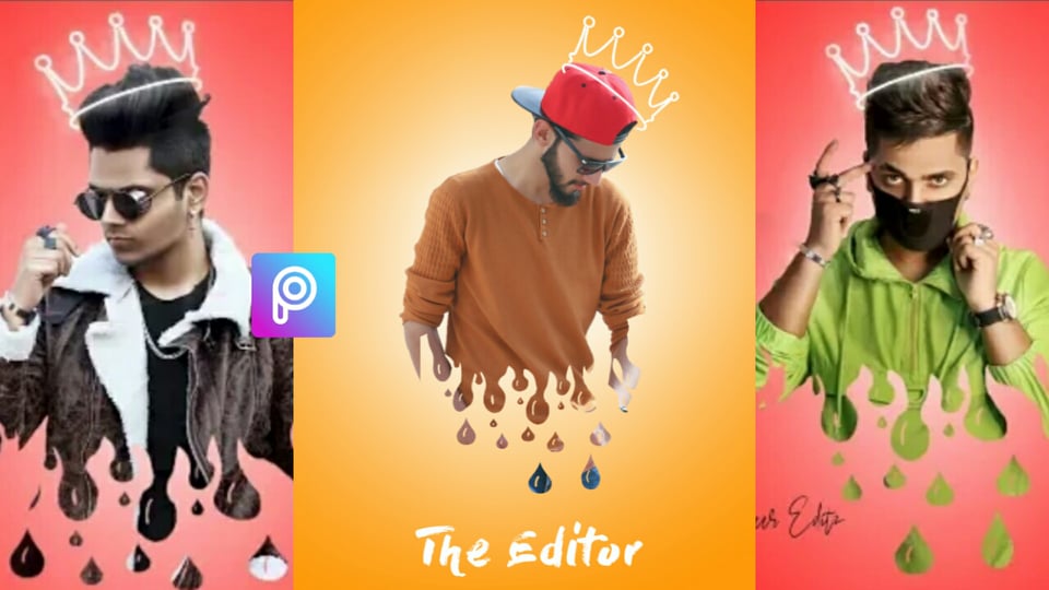 Picsart Dripping Effect Editing Tutorial 2020 Step By Step PV