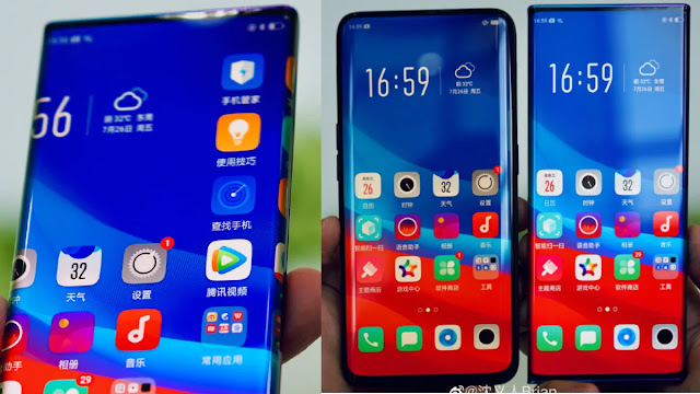 Oppo eliminates side bezels with its 'waterfall screen'