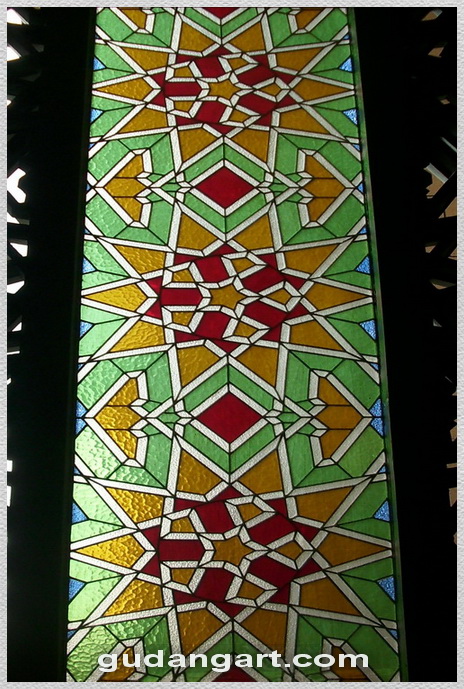 Stained Glass Islamic Gudang Art Design