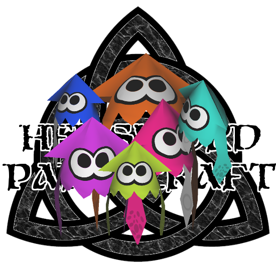 Hellsword Papercraft: Splatoon Squid Hat Papercraft