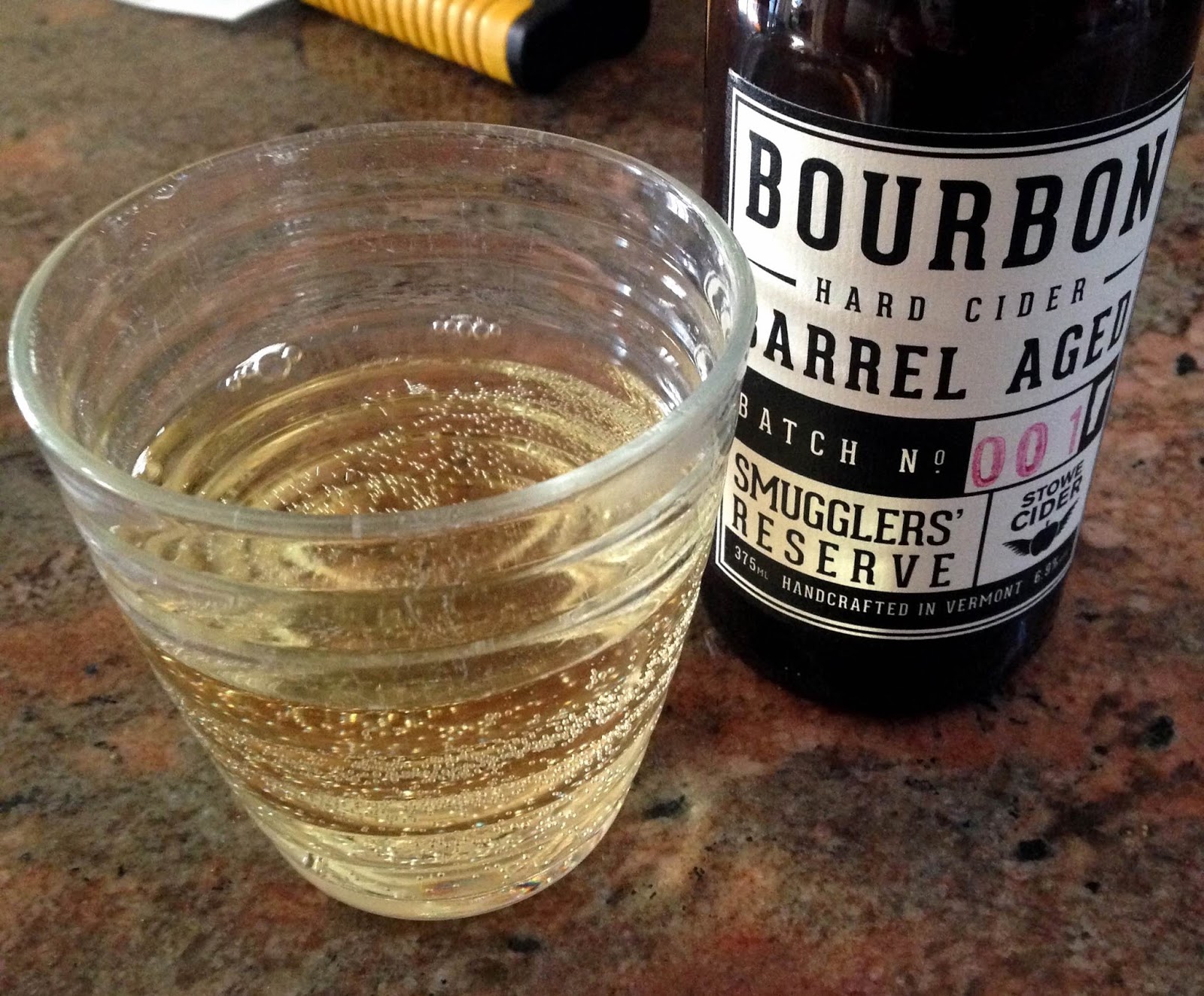 A Hoppy Medium Beer Friday Smugglers’ Reserve Bourbon BarrelAged Hard Cider