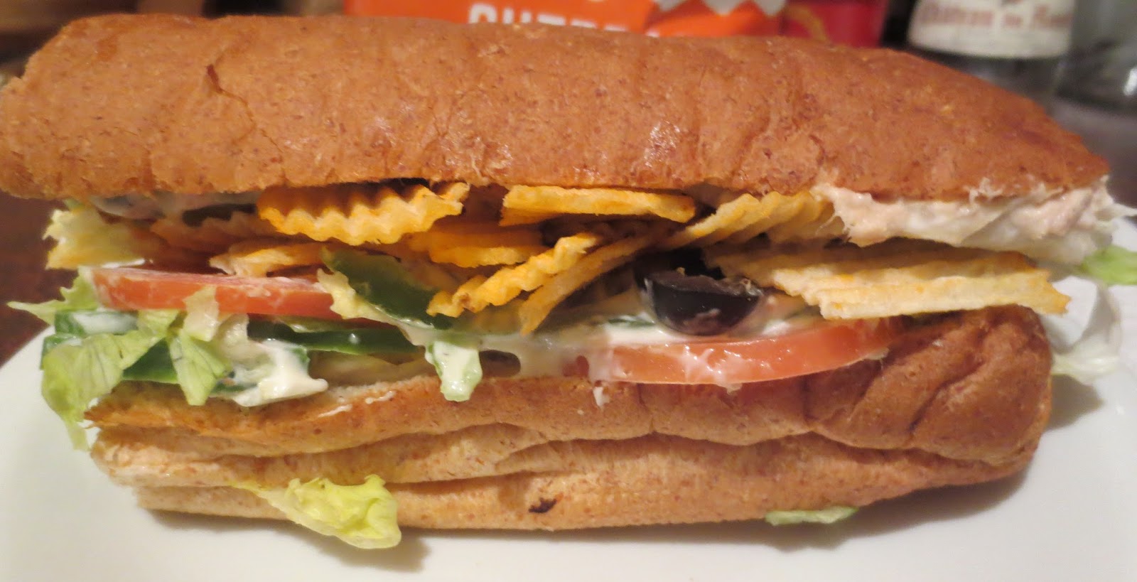 A.W.E.some Food and Drinks Subway (Tuna Footlong Sandwich)