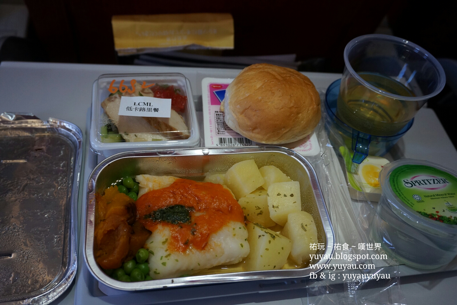 香港航空飛機餐