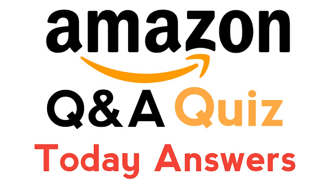 Amazon Quiz Today Answers