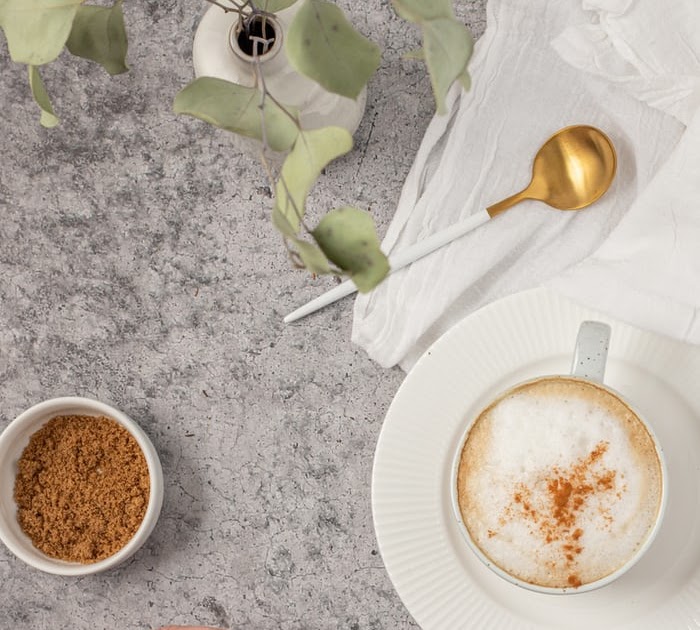 Frothy coffee without machine