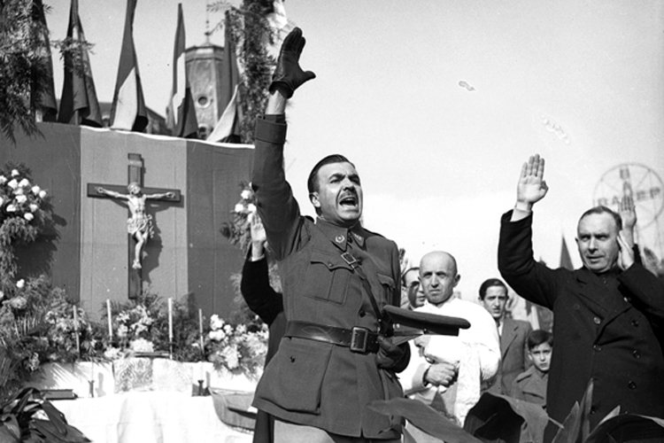 Nordest Llibertari Miquel Mateu i Pla, l'ànima de ferro franquista de