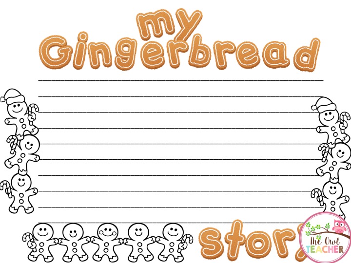 gingerbread writing paper classroom freebies gingerbread writing gingerbread writing paper classroom freebies gingerbread writing