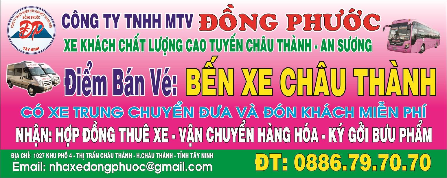 Xe Đồng Phước  Xe giường nằm Sài Gòn Tây Ninh cao cấp nhất