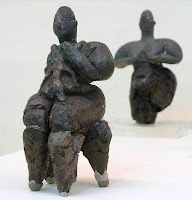 Mother Goddess Sclptures from Neolithic Period, related to shamanism culture.