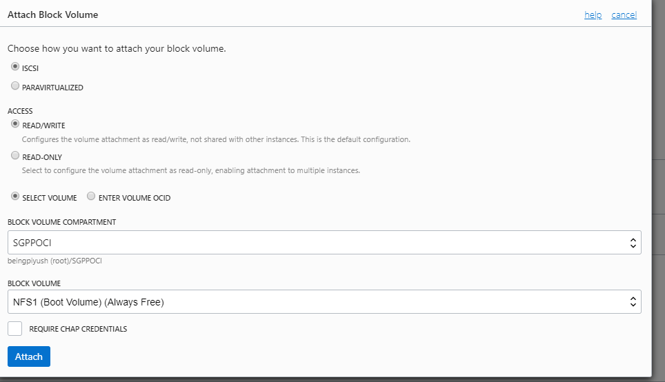 Introduction to Oracle Cloud Infrastructure Block Volume and Step by