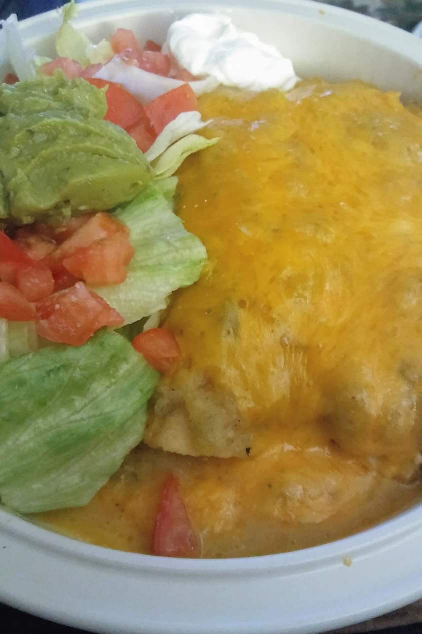 CarbLess Confections and More Keto Green Chile Chicken Enchiladas