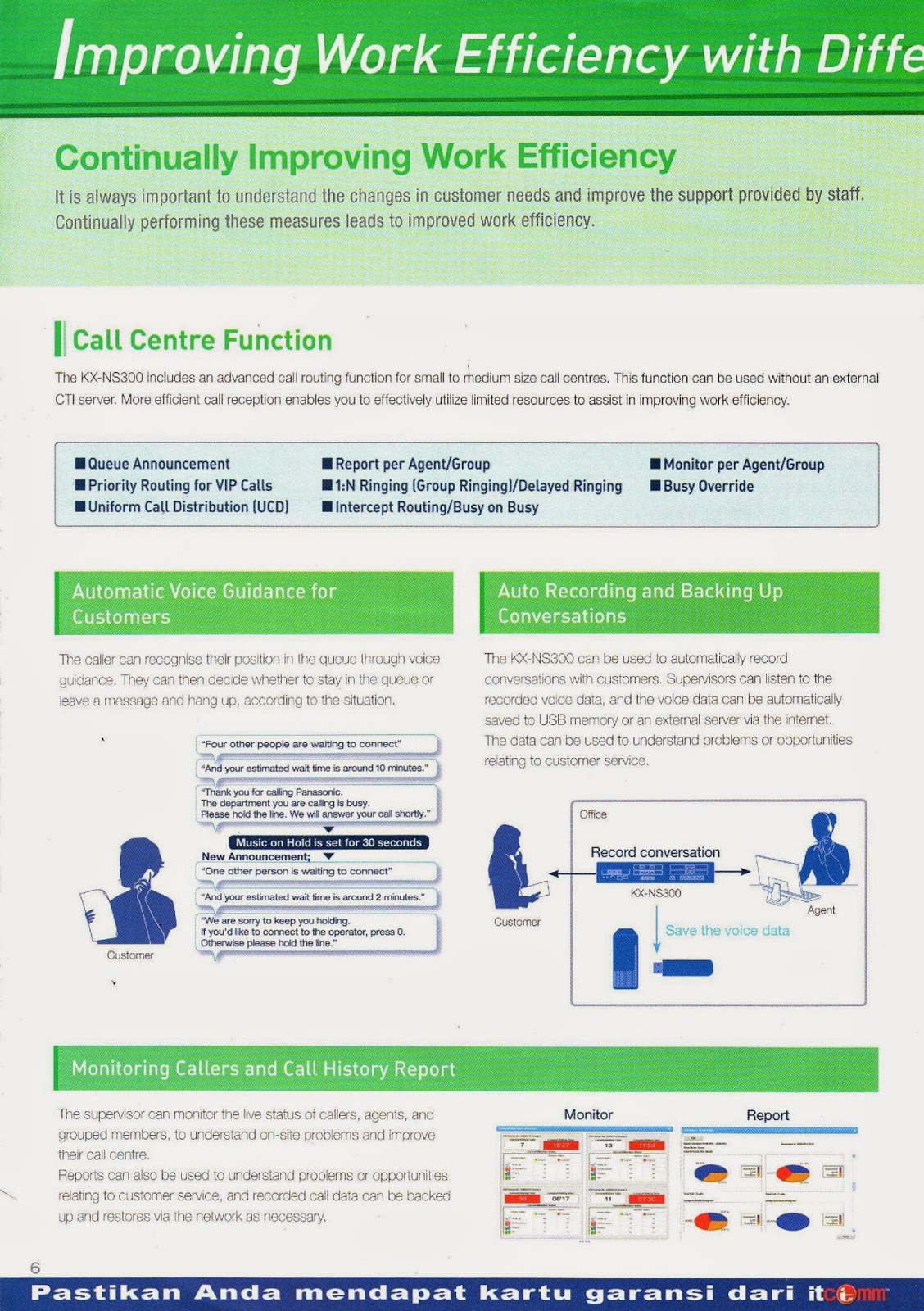 Panasonic KXNS300 Brosur Panasonic KXNS300
