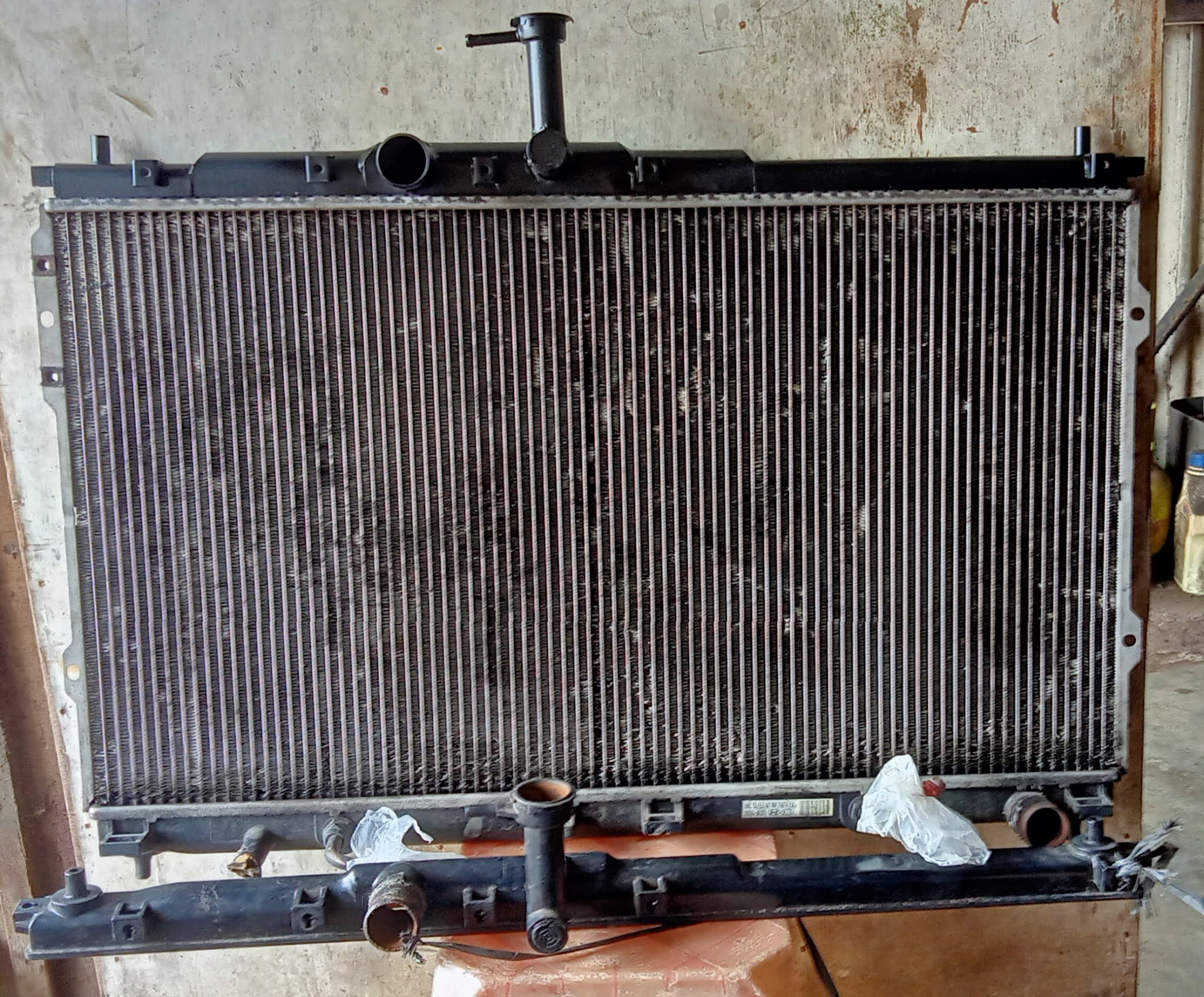Радиатор мицубиси аутлендер