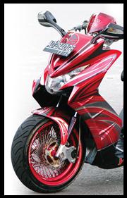 Yamaha Mio Soul Lowrider Costum