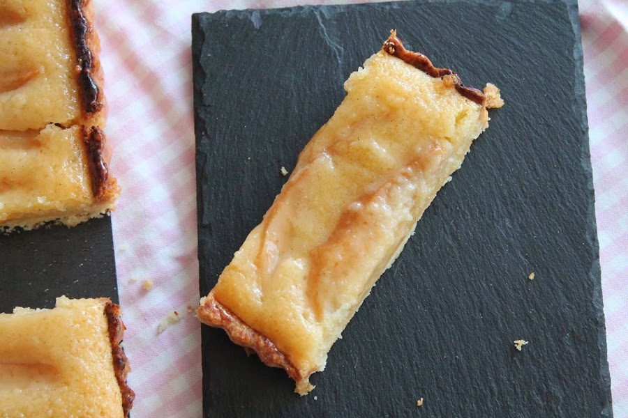 Tarta de pera