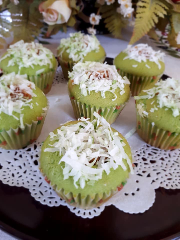 pandan cupcakes pandan cupcakes