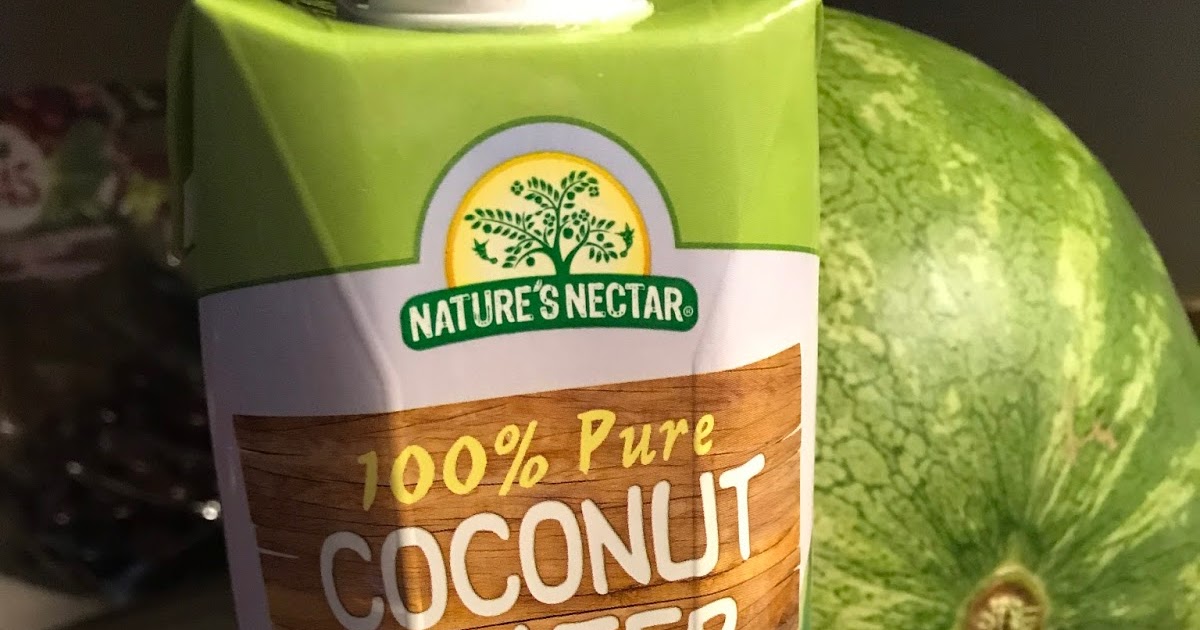 Sassy Silver Sisters Product Review of Nature's Nectar Coconut Water