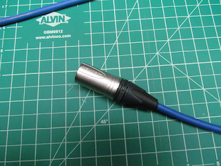 neutrik xlr connector crawls backward alarmed cable mogami put