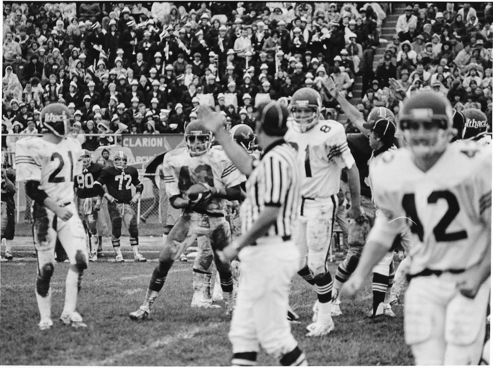 Phillip Bianco, fumble recovery against Clarion State