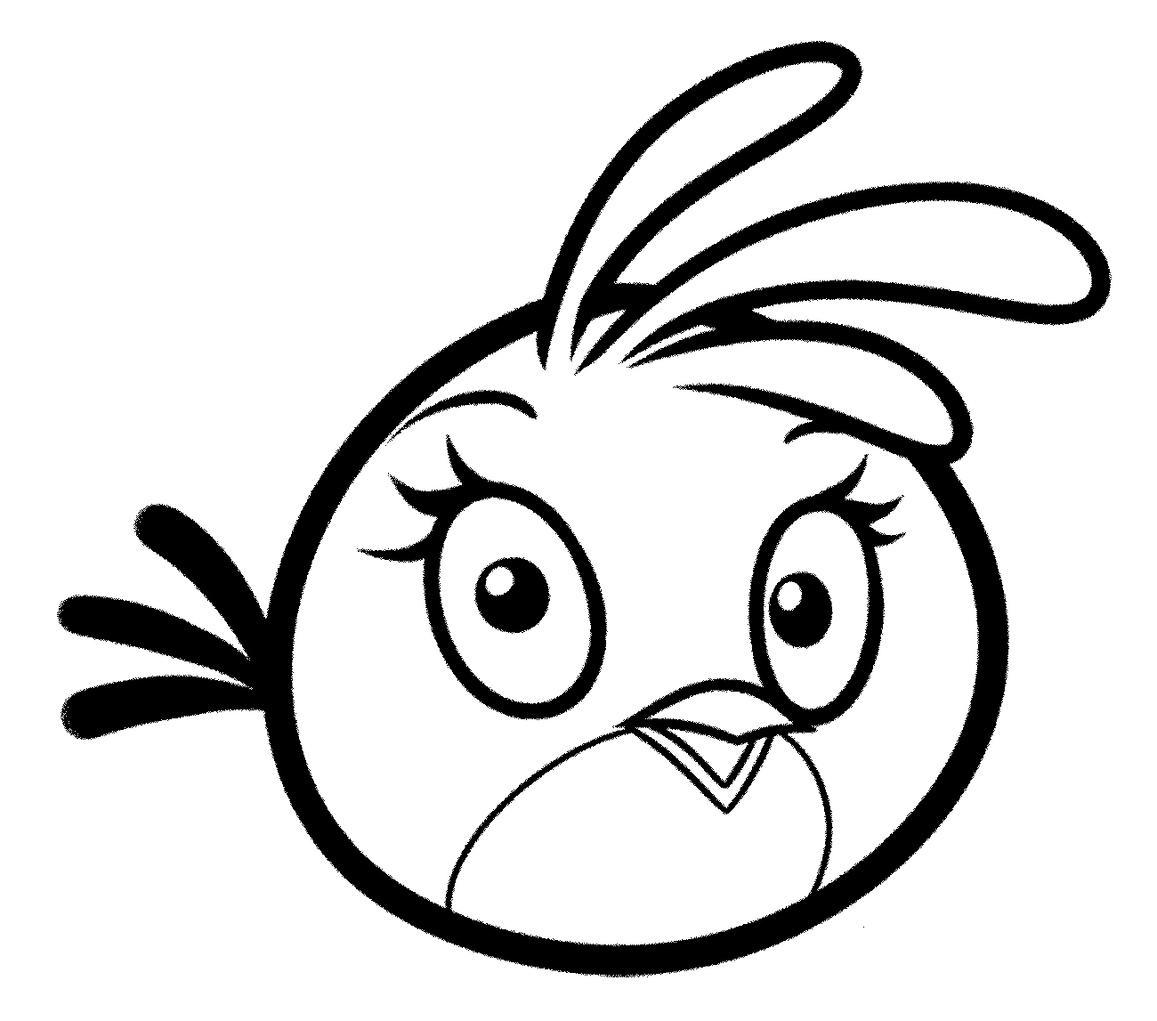 Mewarnai Gambar Angry Birds Untuk Putra Putri Anda Mewarnai Gambar