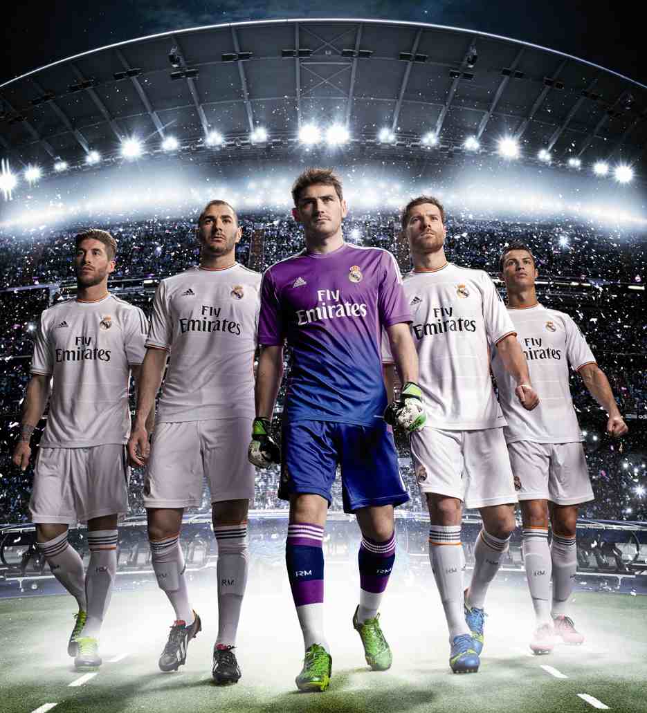 adidas launch new Real Madrid home jersey for 2013/14 season DISKIOFF