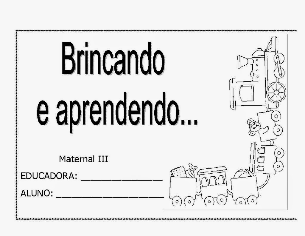 Apostila de atividades maternal 3 anos pdf Clearance