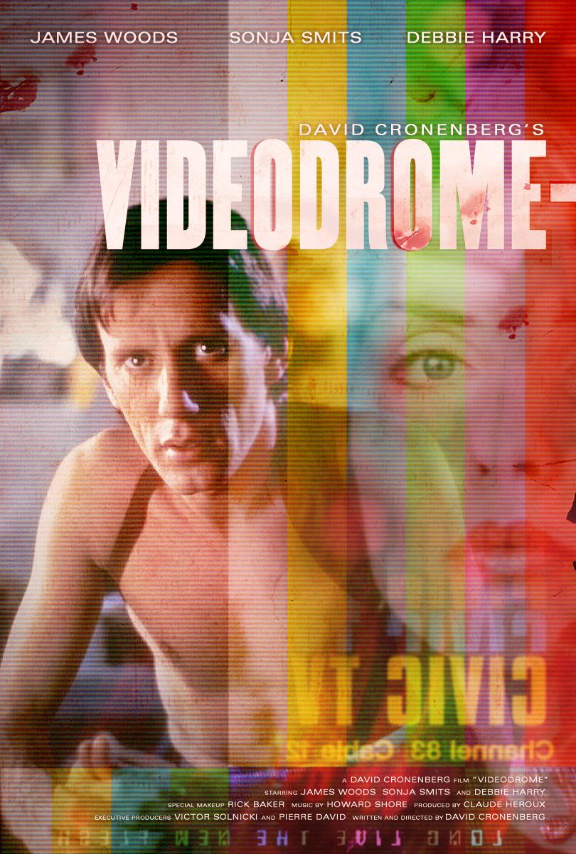 Cinelogía y cinericia : El blog de Pepe Derteano: “Videodrome”, Cronenberg  nos inquieta con la apología mediática de la TV pirata, y aquella  formalistamente nociva.