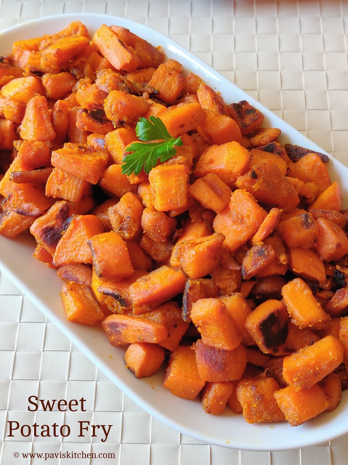 Sweet Potato Fry | Sakkaravalli Kizhangu Varuval | Potato Fry Recipe