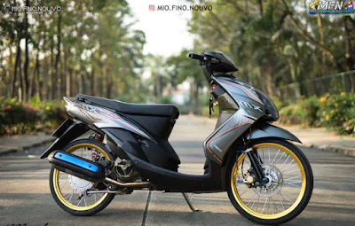 Modifikasi Mio Motor Style Jari-jari