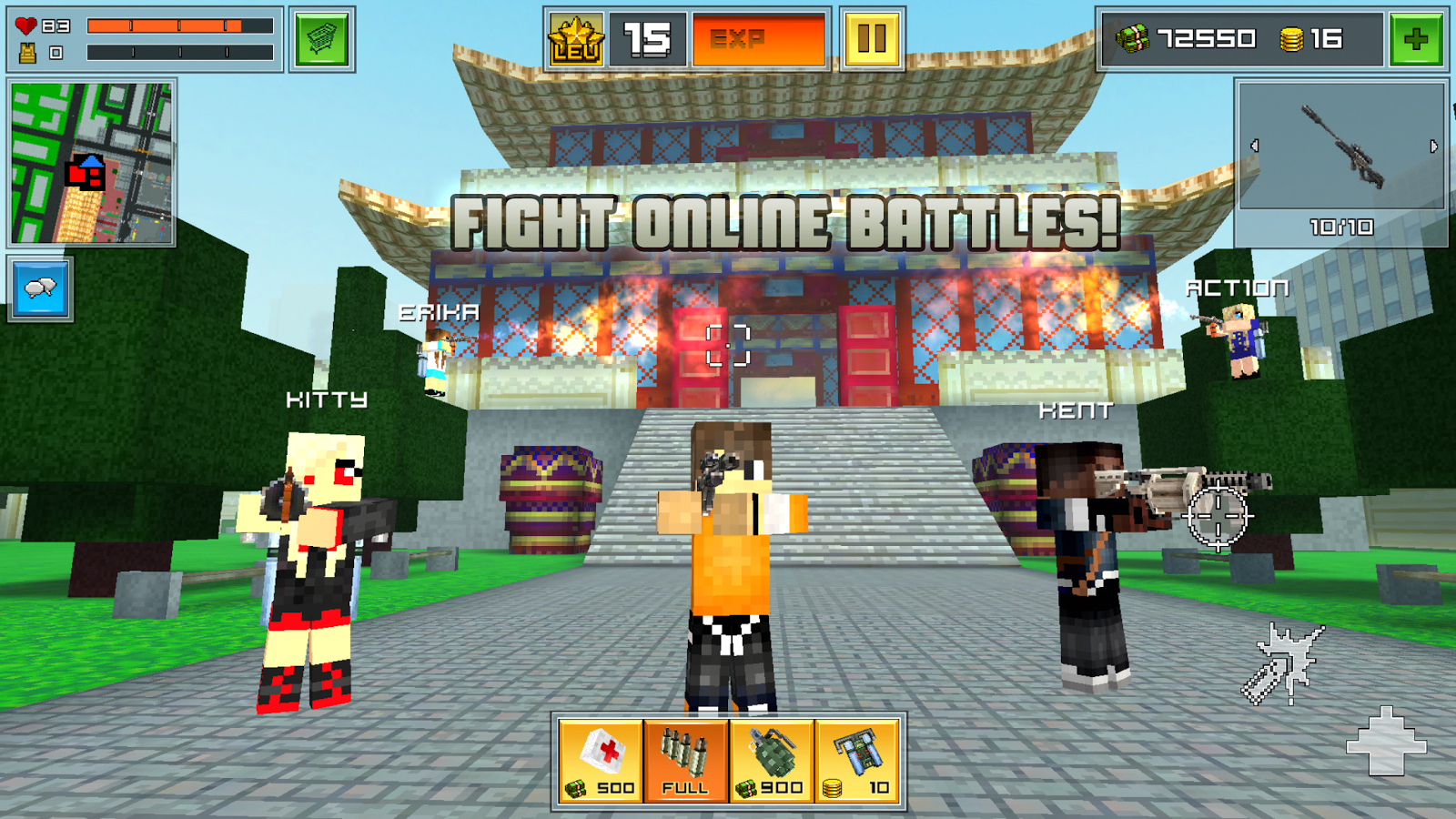 блок сити варс много денег и золота