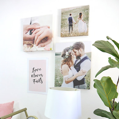 DIY Wedding Wall Gallery with FREE Printable Poster