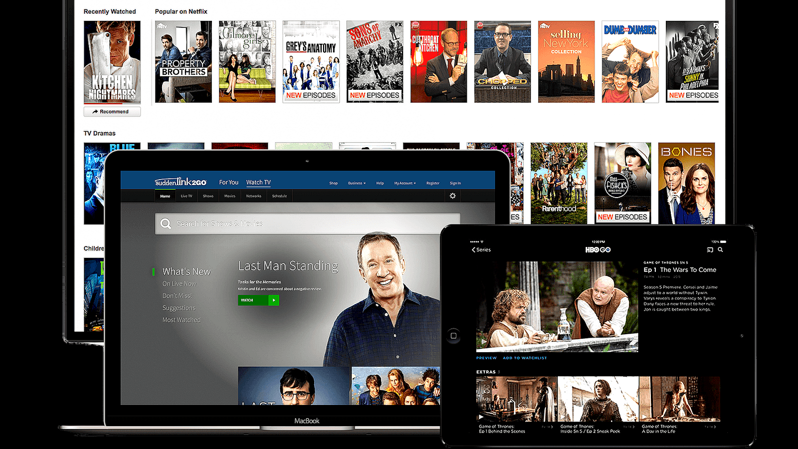 why does my tv say not connected to internet