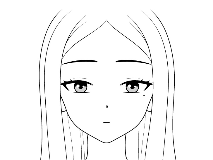 Cara Menggambar Gadis Anime Cantik Anidraw