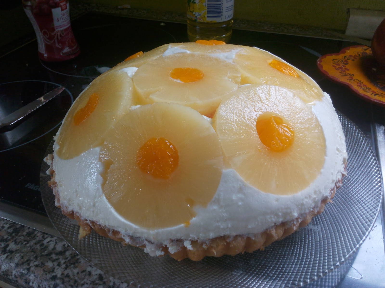 Einfach und lecker - kaum noch Gemecker: Quark-Kuppeltorte mit Ananas ... Einfach und lecker - kaum noch Gemecker: Quark-Kuppeltorte mit Ananas ...