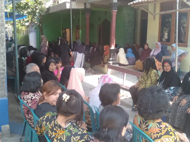 Babinsa Koramil 22 Wonosari Hadiri Acara Pemakaman Diwilayah Desa Binaan