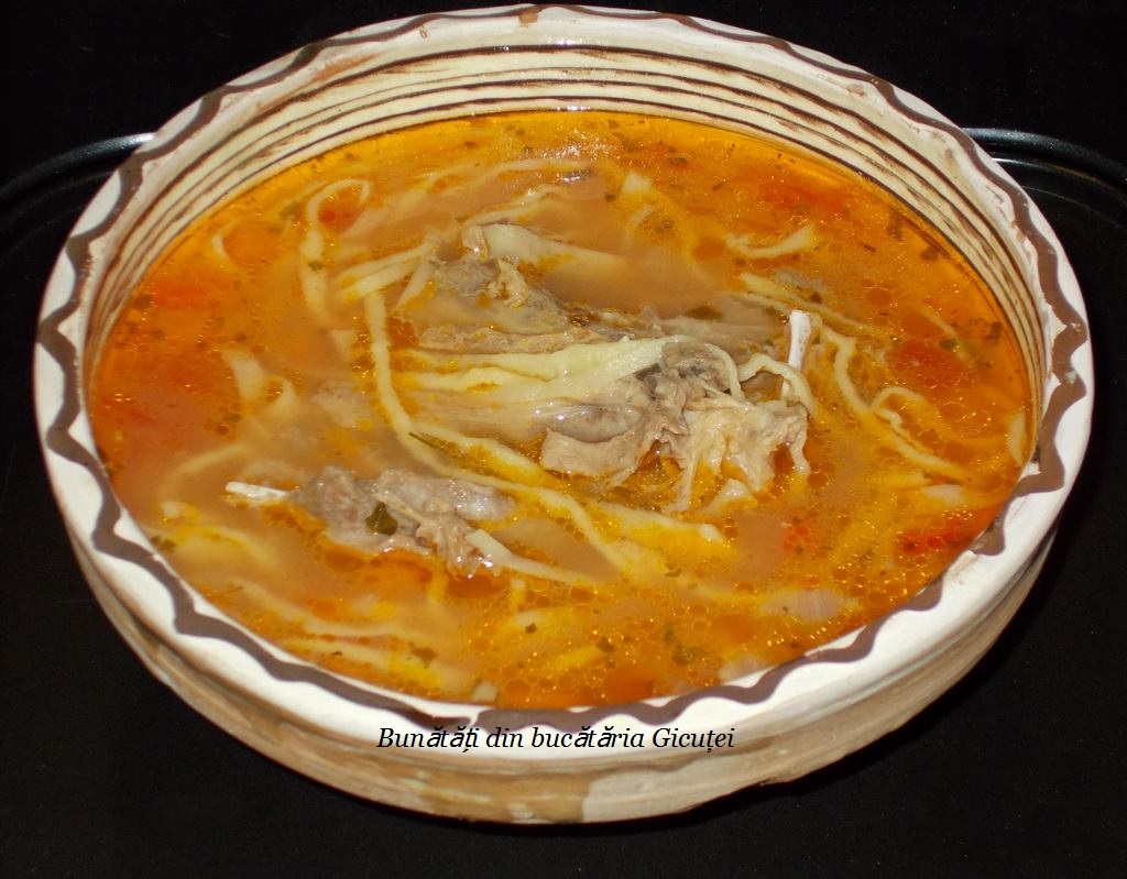 Ciorba De Curcan Cu Taitei De Casa Bunătăți Din Bucătăria Gicuței
