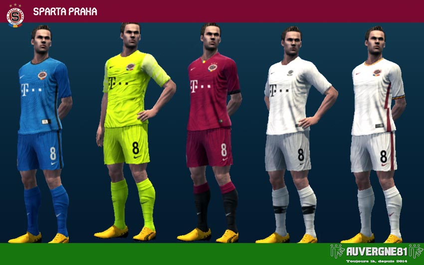 PES 2013 Sparta Praha 2021 Kits Kazemario Evolution