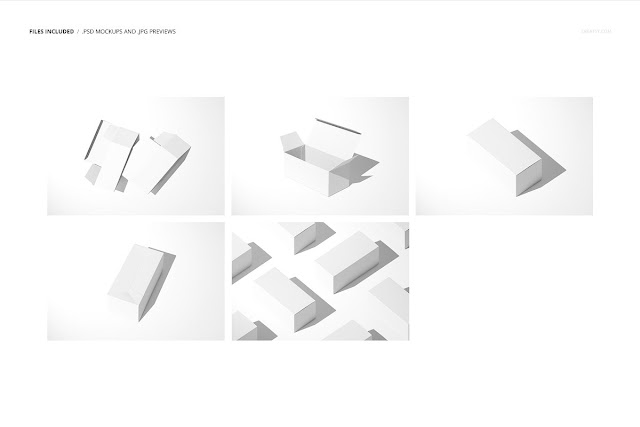 Snap Lock Bottom Box Mockup Set 4665922 3 Snap Lock Bottom Box Mockup Set 4665922..